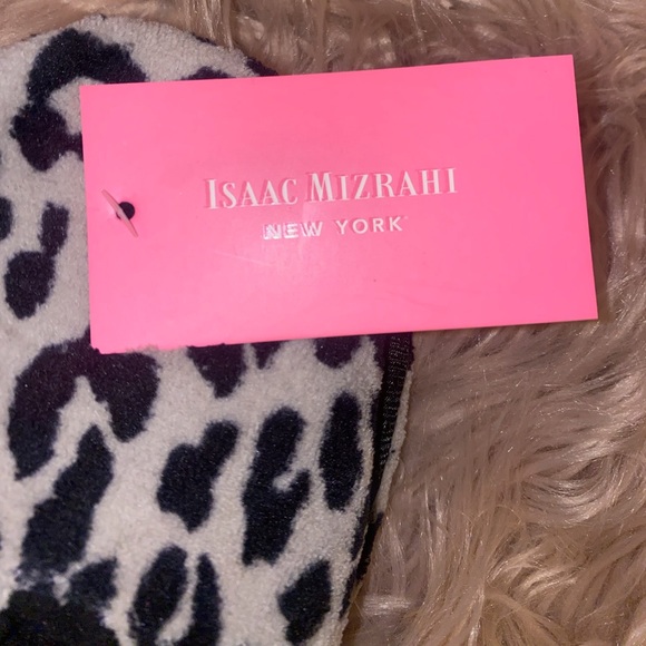 Isaac Mizrahi Leopard Print Slippers - NWT - Picture 3 of 3